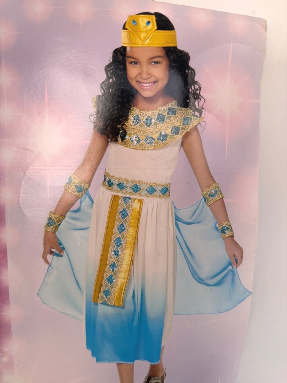 Rubies Cleopatra Queen of Egypt Cosplay Costume Size Girl Small 3-4 yrs